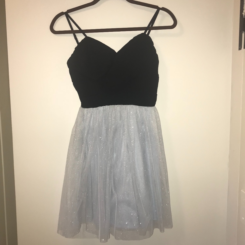 Light Blue Sparkly Dress